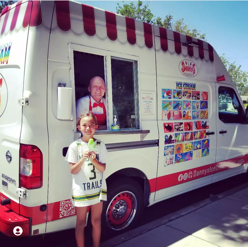 Austin Ice Cream Truck Serving Sports Teams 